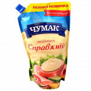 4820001357622 - Майонез "Чумак" настоящий