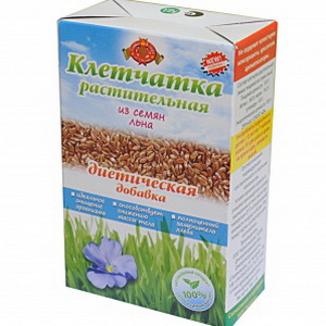 4820043010905 - Отруби "GKoU" Семена льна 190г