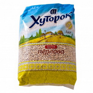 4820054800083 - Крупа "Хуторок" Перловая 1кг