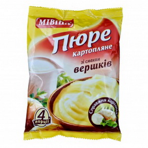 4820077250087 - Картофельное пюре "Мивина" со вкусом сливок