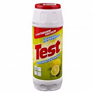 4823019000313 - Чистящ.порош.Test лимон 500г