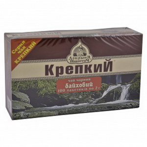 4823033001136 - Чай черн.Крепкий 100п*2г без нитки ТМ Добрыня