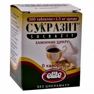 7290000504025 - Подсластитель "Сукразит" 300 таб.