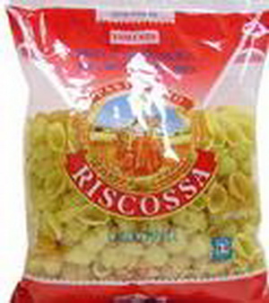 8011780009468 - Макароны RISCOSSA раковины фигурные мини, 500г.